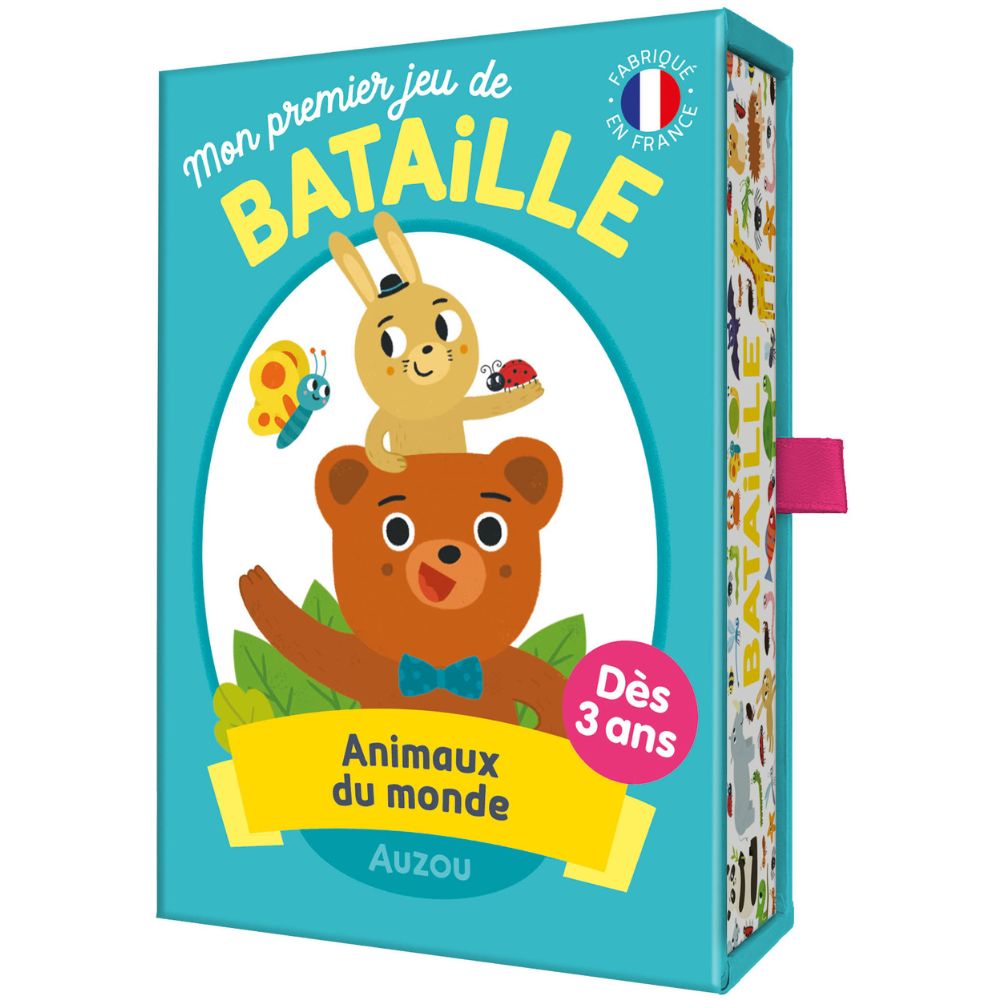 Mon 1er jeu de bataille animaux du monde