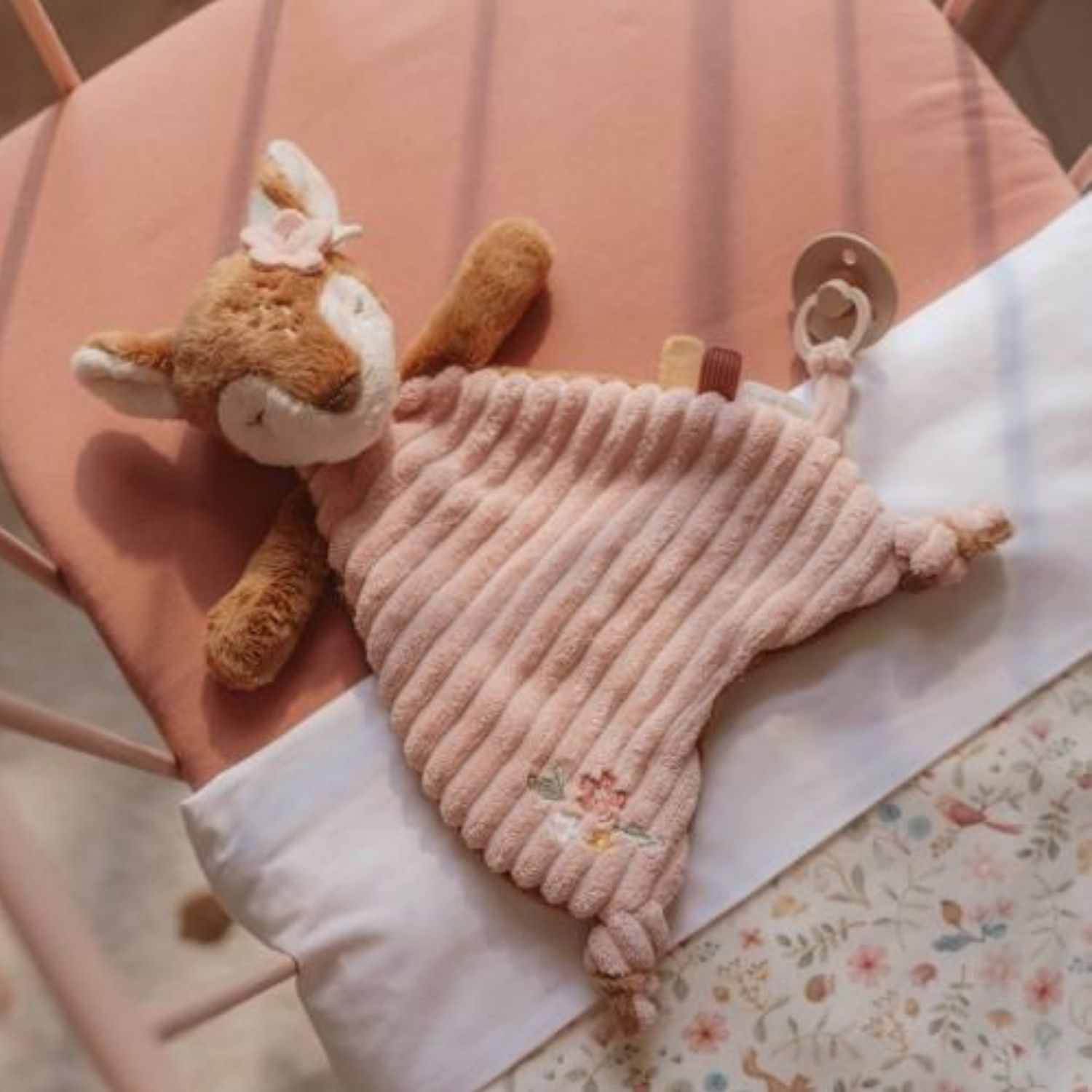 Doudou attache sucette faon Fairy Garden (Little Dutch) - Image 1