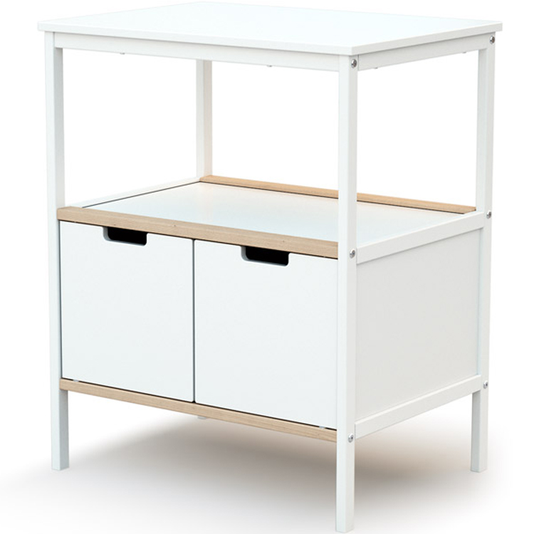 Commode à langer en bois de hêtre Essentiel plus blanc (AT4) - Image 2