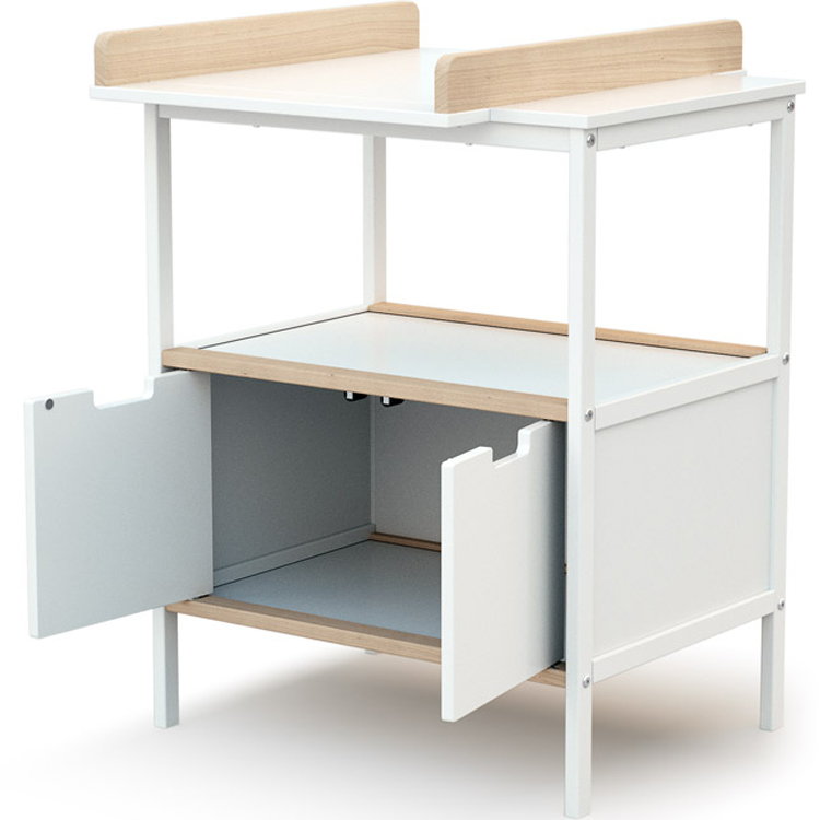 Commode à langer en bois de hêtre Essentiel plus blanc (AT4) - Image 3