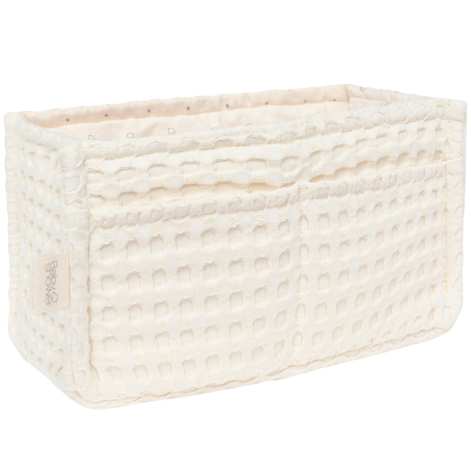 Babyshower - Panier de toilette Gofre Vanilla (24 cm)