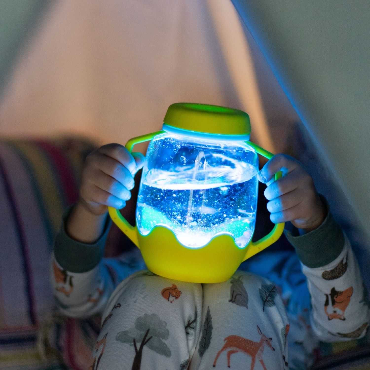 Bocal sensoriel jaune (Glo Pals) - Image 2