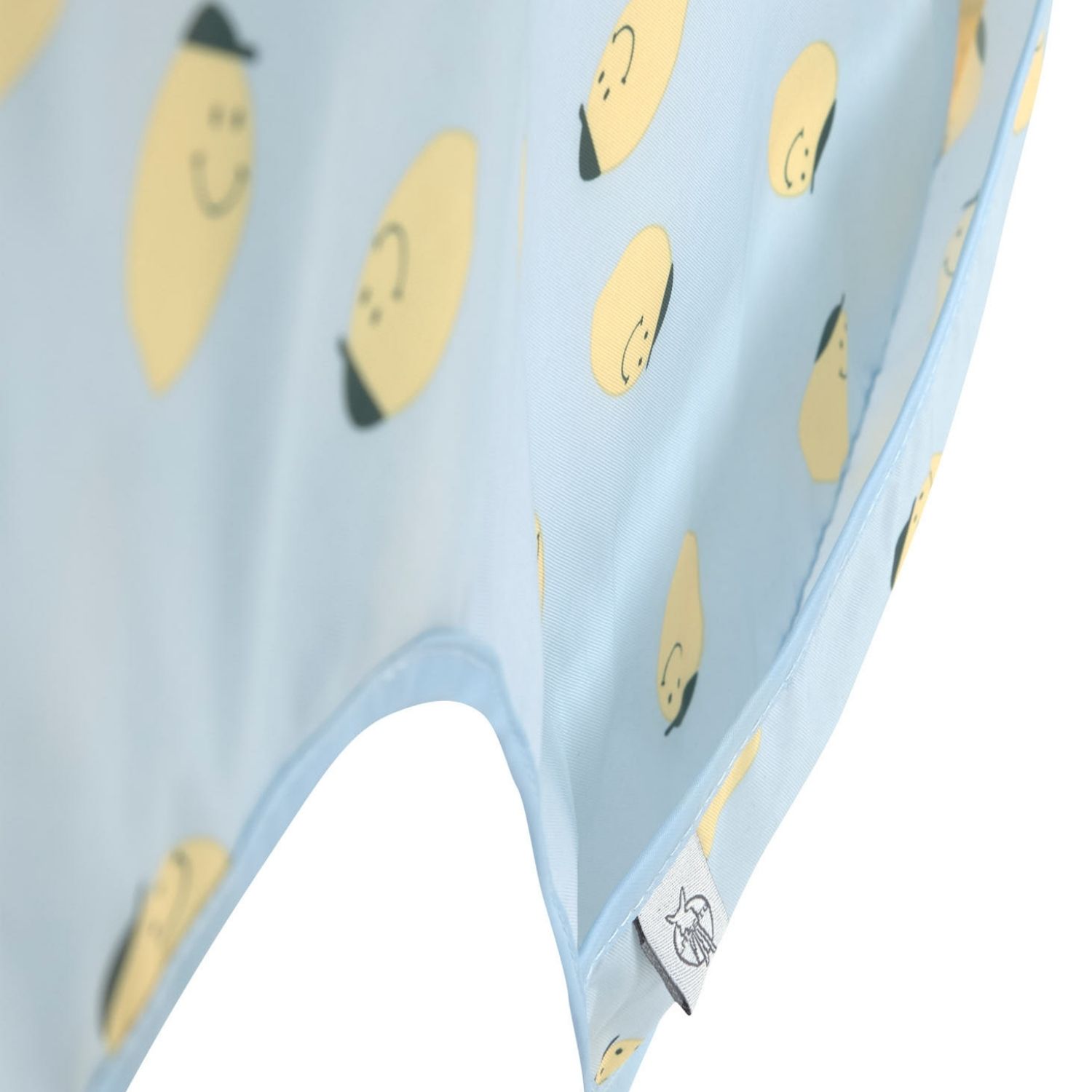 Lot de 2 bavoirs manches longues Happy Fruits Citron (Lassig) - Image 2