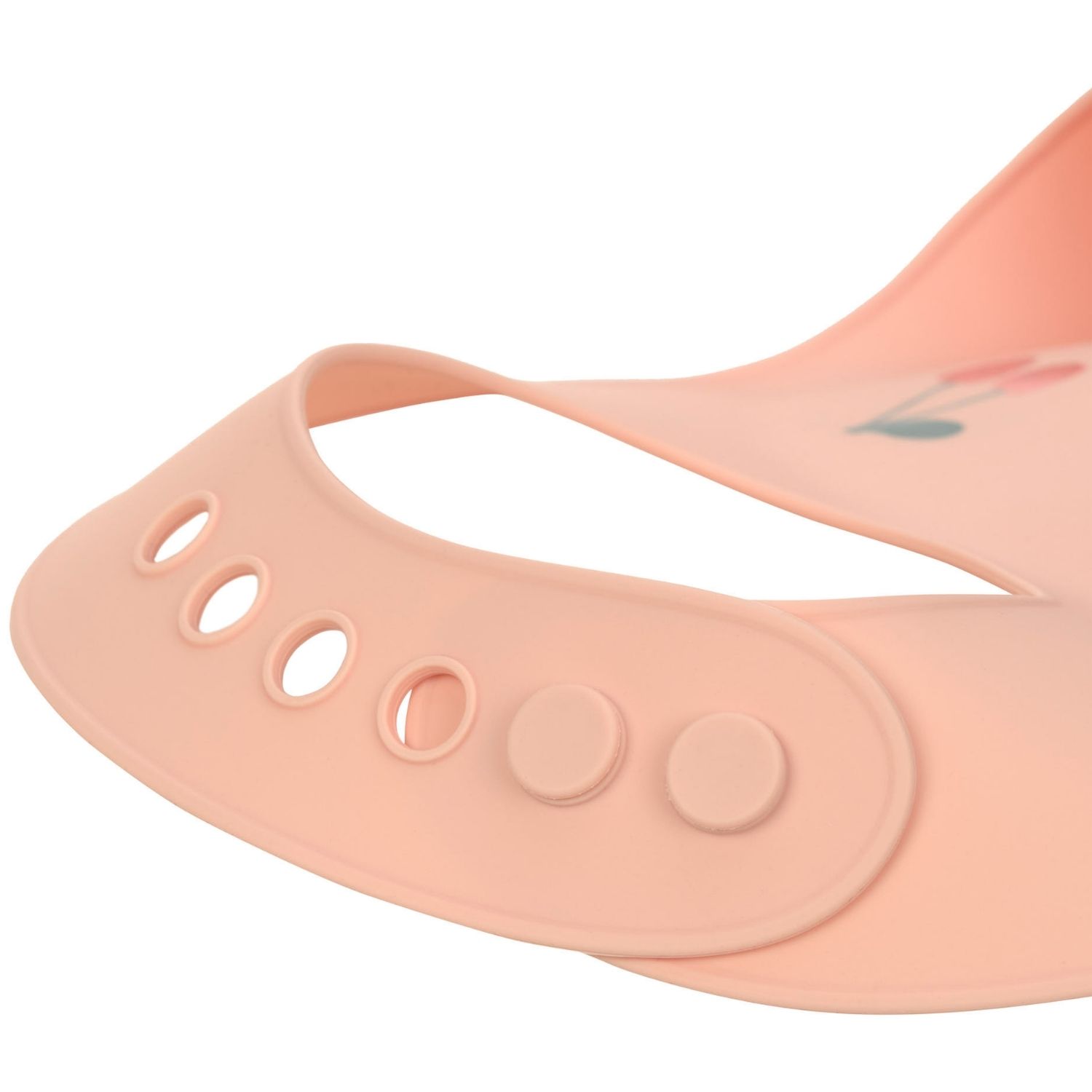 Bavoir en silicone avec poche Happy Fruits Cerise (Lassig) - Image 6
