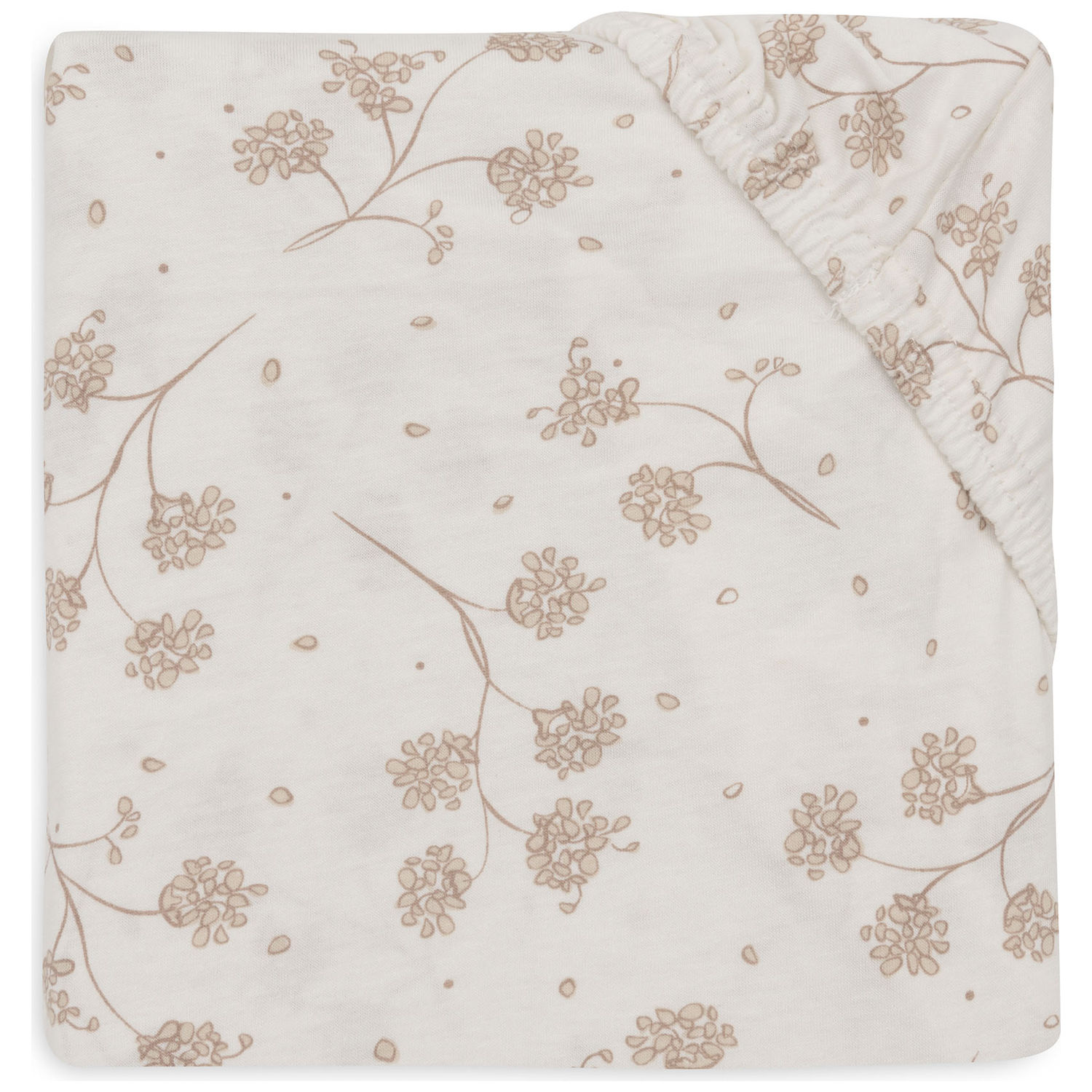 Drap housse en jersey Leafy Dreams (60 x 120 cm) (Jollein) - Image 1