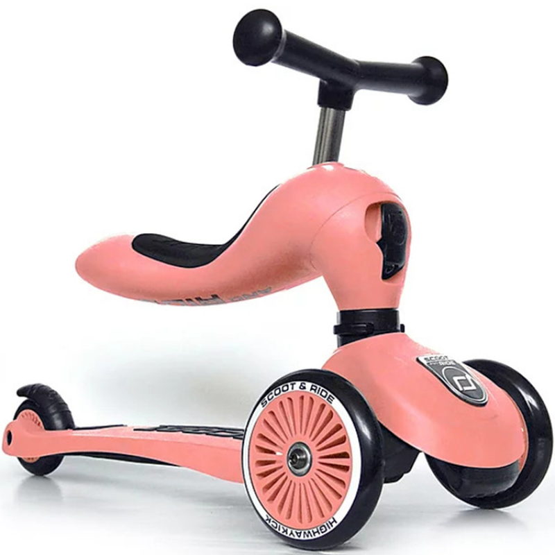 Porteur évolutif en trottinette Highwaykick 1 pêche (Scoot And Ride) - Image 4