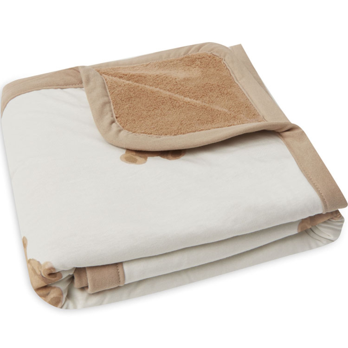 Couverture en coton bio ours Teddy Bear (75 x 100 cm) (Jollein) - Image 1
