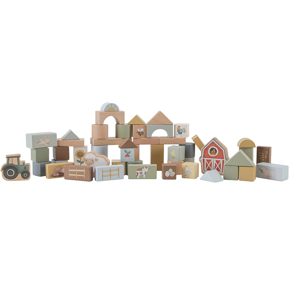 Blocs de construction en bois Little Farm (Little Dutch) - Image 1