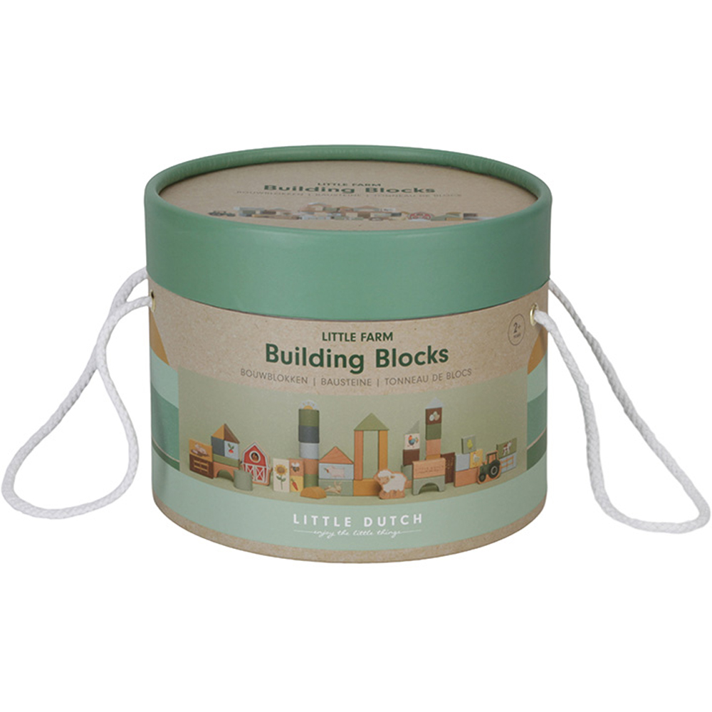 Blocs de construction en bois Little Farm (Little Dutch) - Image 7