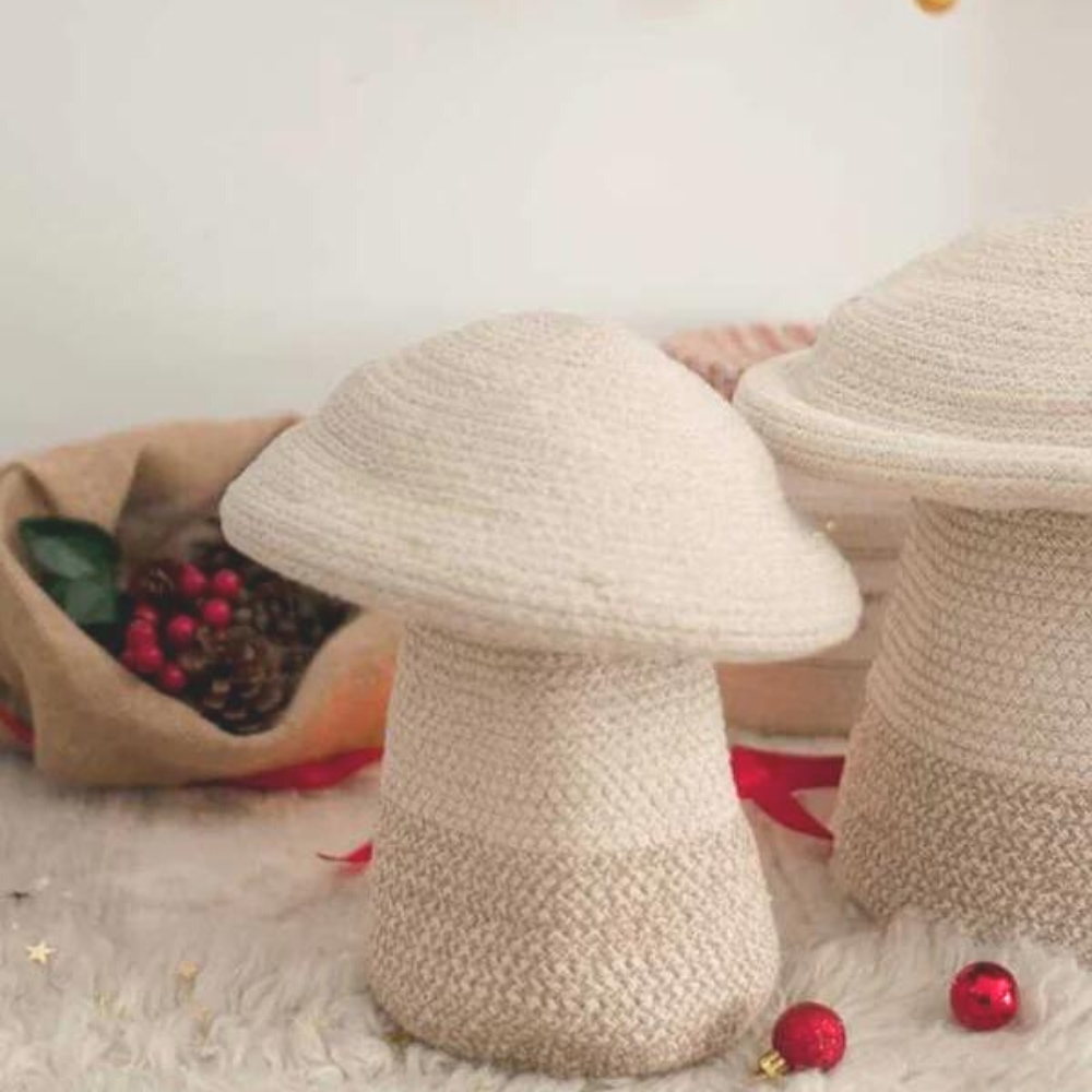 Panier de rangement champignon Mama Mushroom (33 x 38 cm) (Lorena Canals) - Image 2