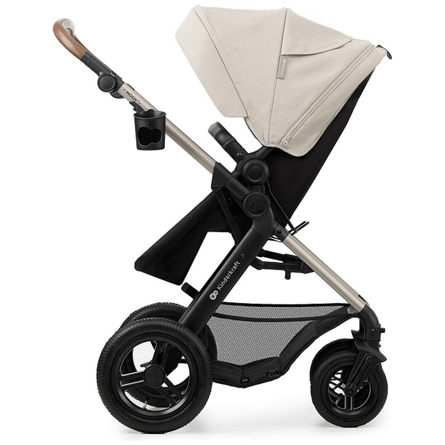 Poussette trio Moov 2 Air Sand Beige (Kinderkraft) - Image 5