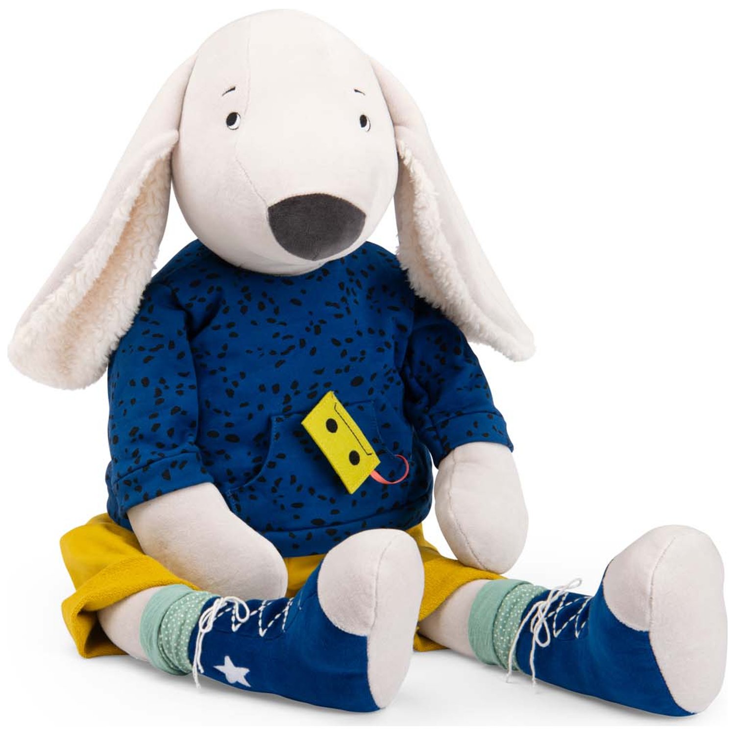 Chien Pilou géant Puce et Pilou (95 cm)