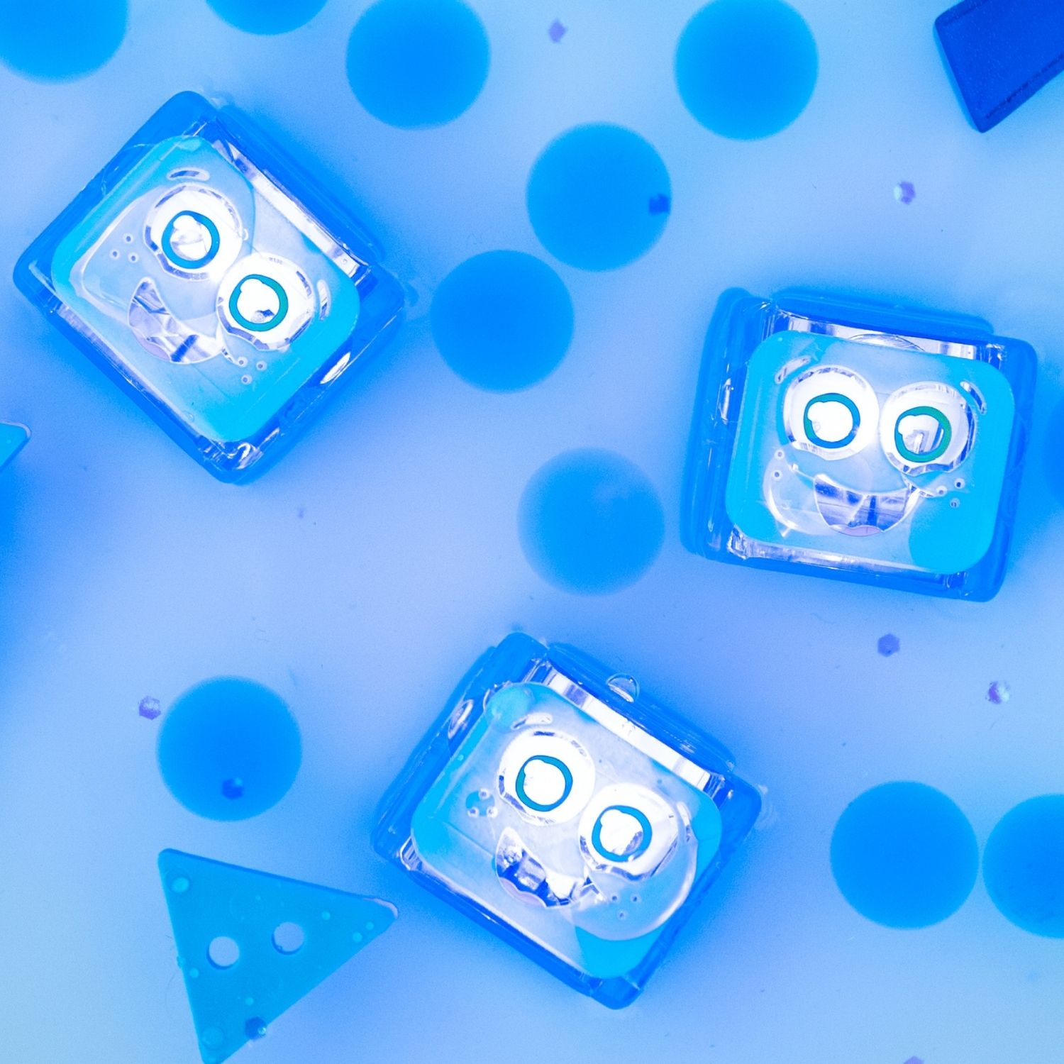 4 cubes lumineux Blair Bleu (Glo Pals) - Image 3