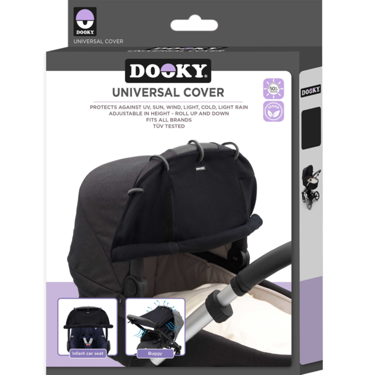 Pare-soleil universel noir (Dooky) - Image 4