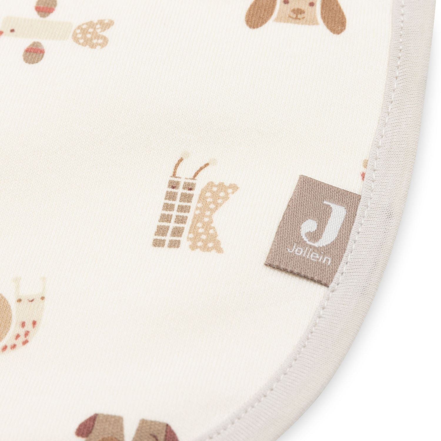 Lot de 5 bavoirs imperméables Animal Friends (Jollein) - Image 5