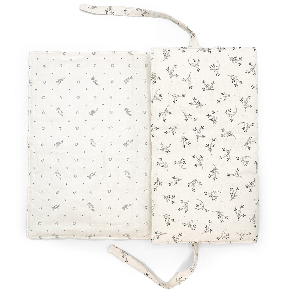 Tapis à langer Audrey Olive Bloom Canvas (Babyshower) - Image 1