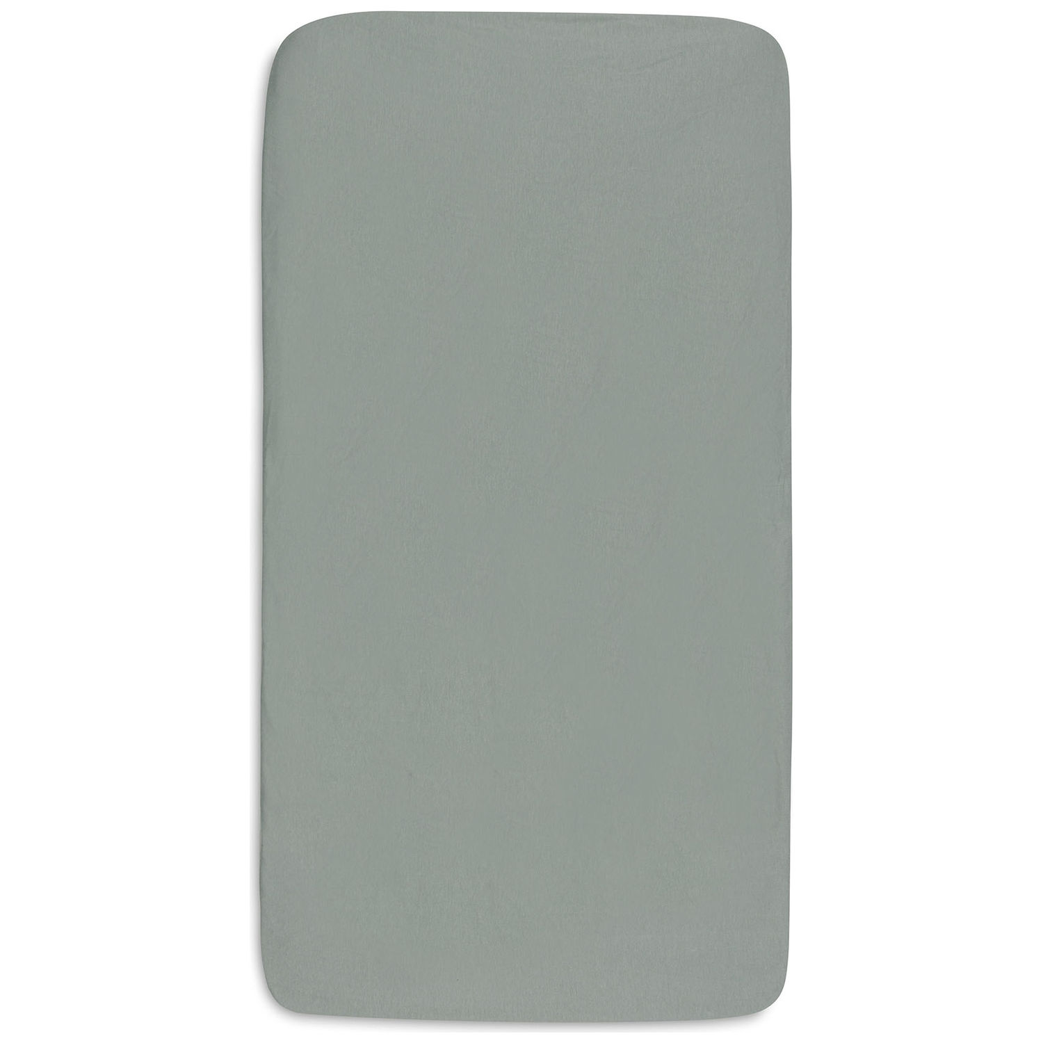Lot de 2 draps housses en jersey Sea Green-Ivory (40 x 80 cm) (Jollein) - Image 3
