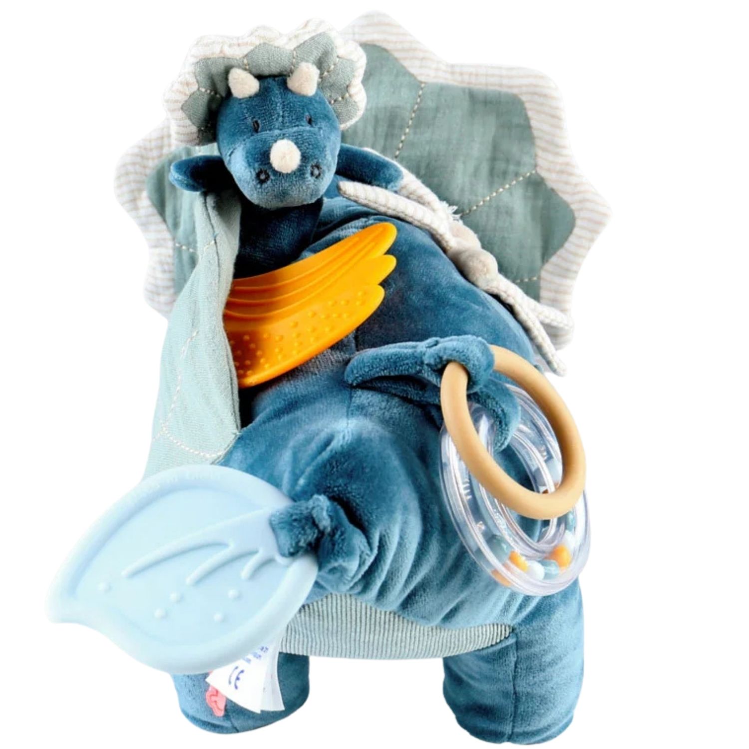 Peluche d'activités Ops le tricératops TSO (40 cm) (Noukie's) - Image 8