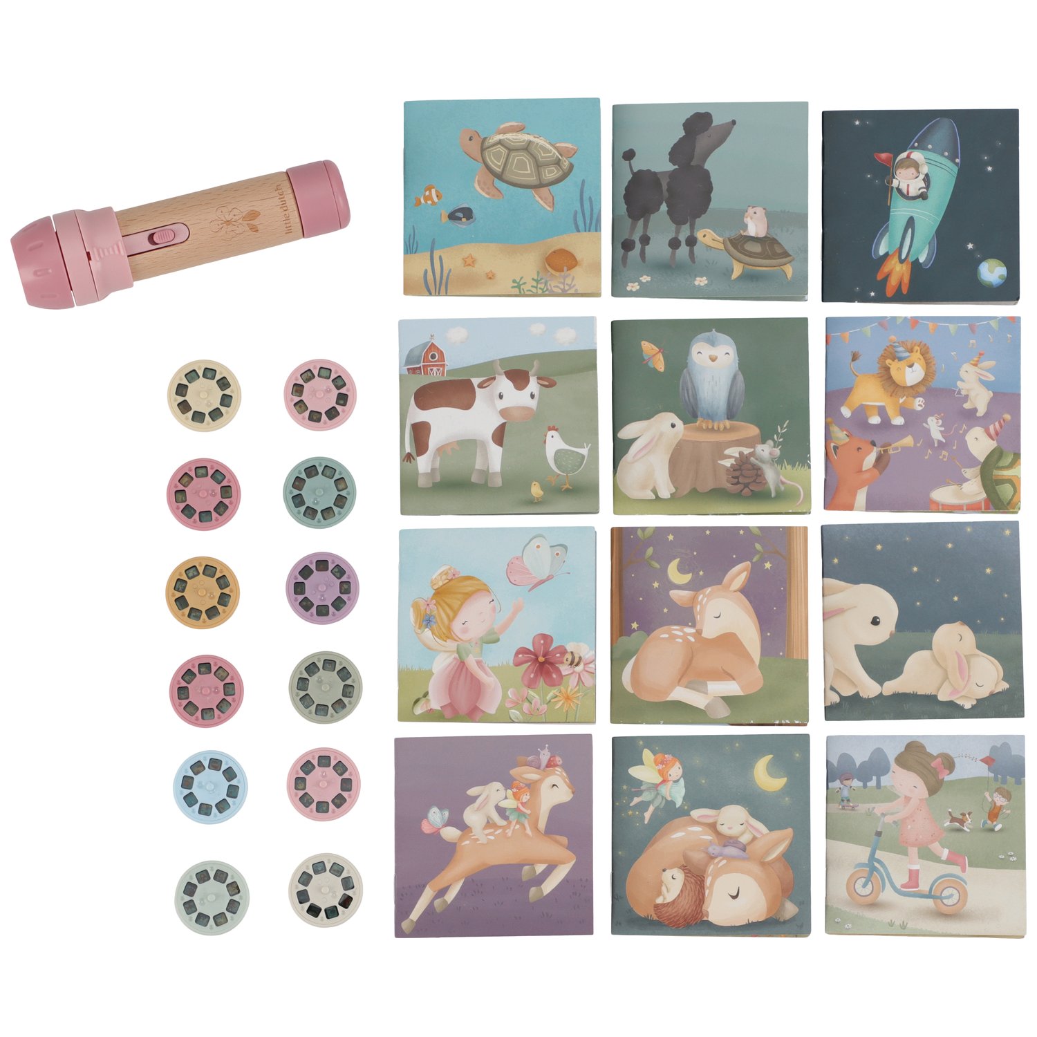 Coffret lampe à histoires Fairy Garden (Little Dutch) - Image 5