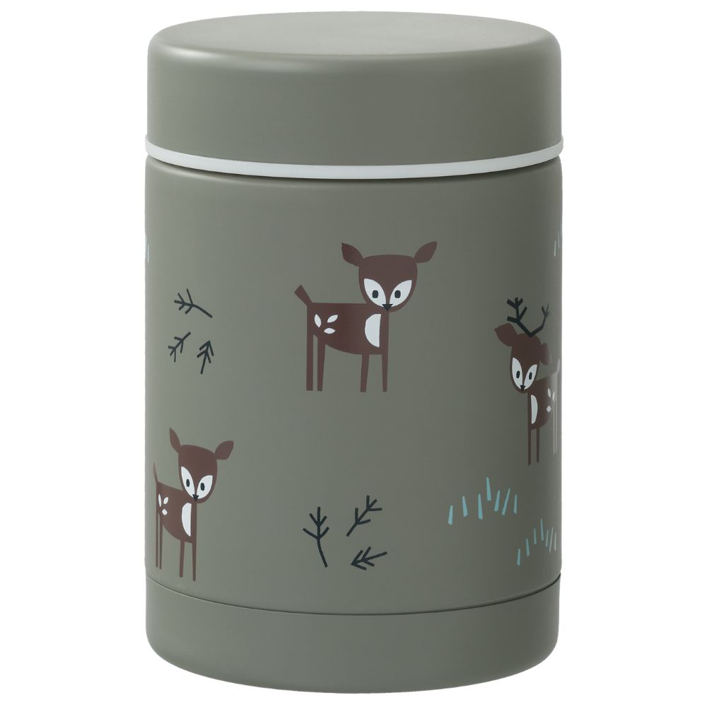 Thermos alimentaire Deer olive (300 ml) (Fresk) - Couverture