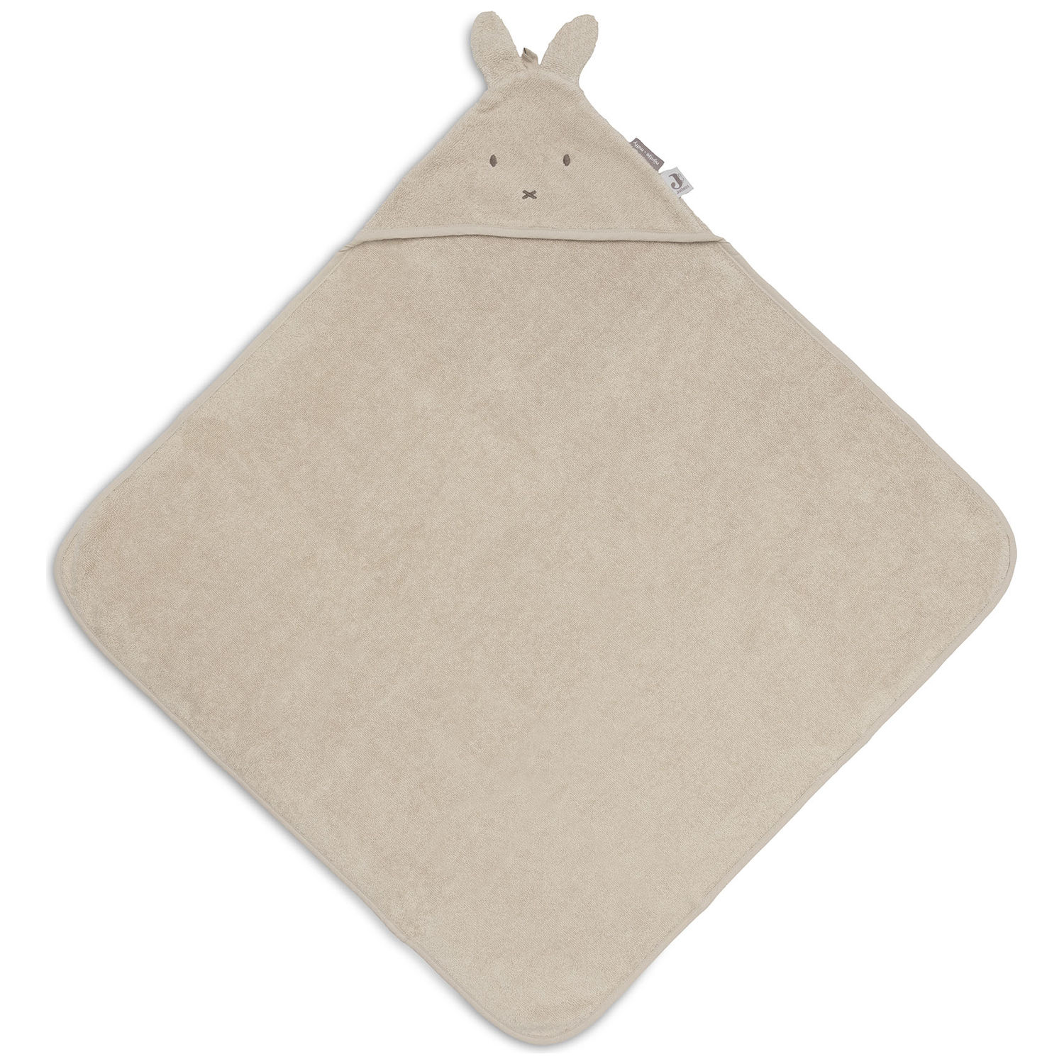 Cape de bain en éponge Miffy Warm Sand (75 x 75 cm) (Jollein) - Image 3