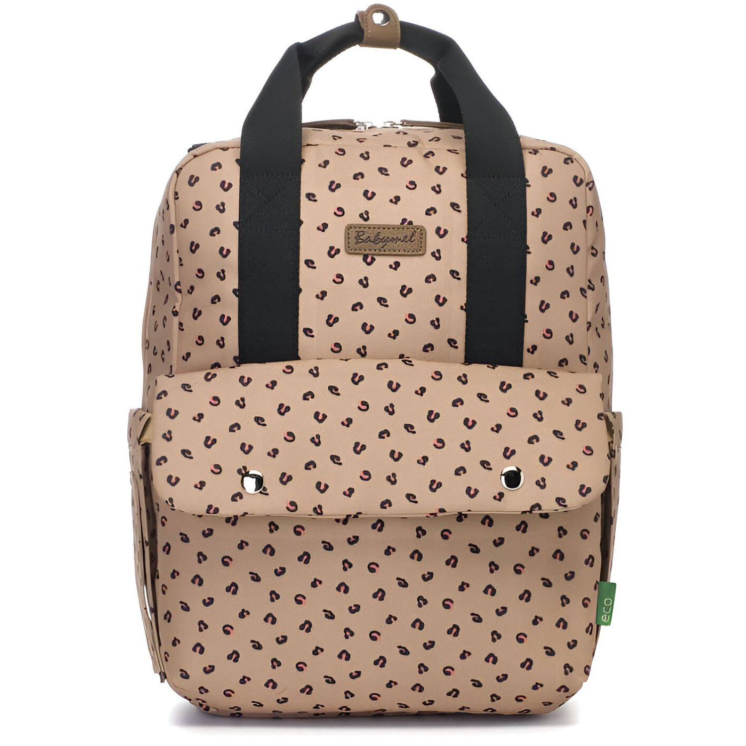 Sac à dos à langer Georgi Eco Leopard (Babymel) - Image 1