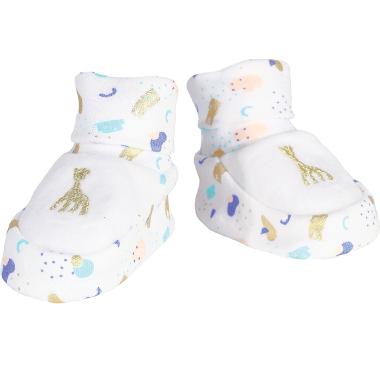 Chaussons édition limitée Sophie la girafe rose (0-1 mois)