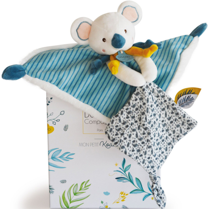 Coffret doudou plat Yoca le koala (25 cm) (Doudou Et Compagnie) - Image 4