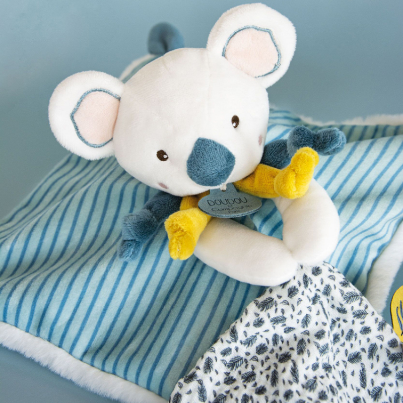 Coffret doudou plat Yoca le koala (25 cm) (Doudou Et Compagnie) - Image 2