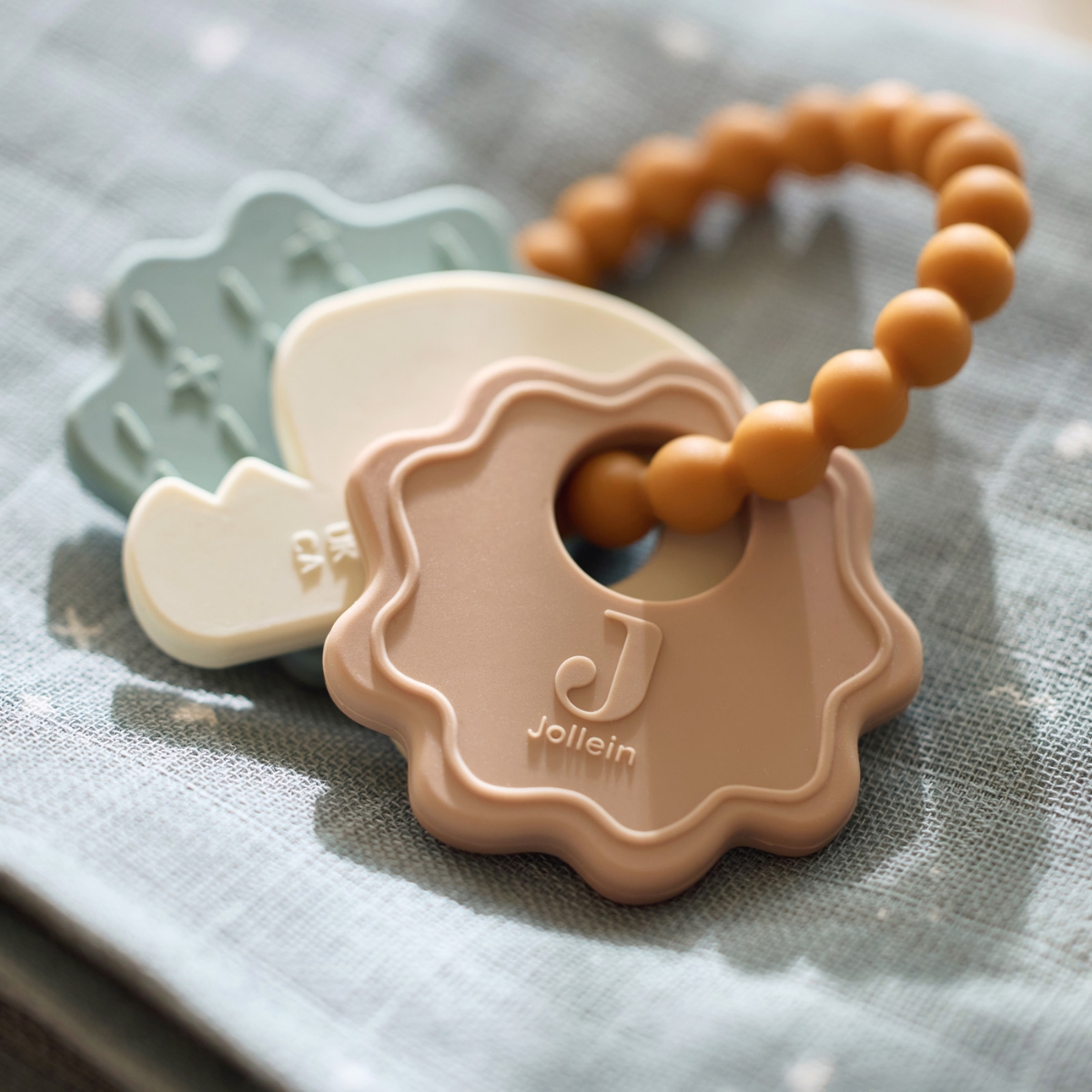 Anneau de dentition en silicone Lovely Birds