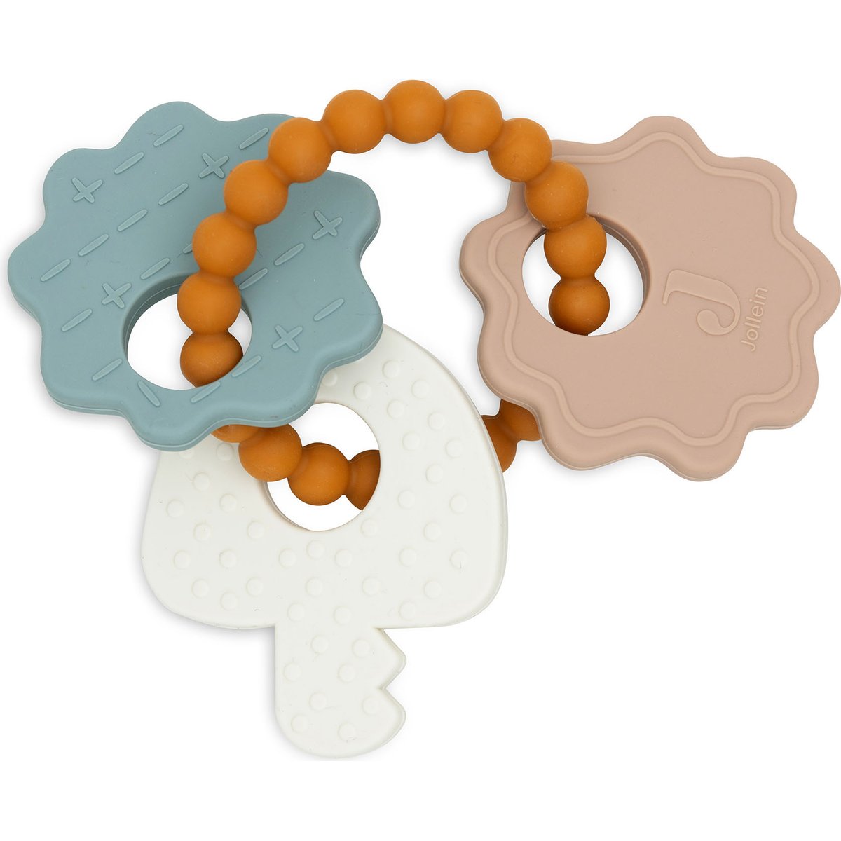 Anneau de dentition en silicone Lovely Birds (Jollein) - Image 1