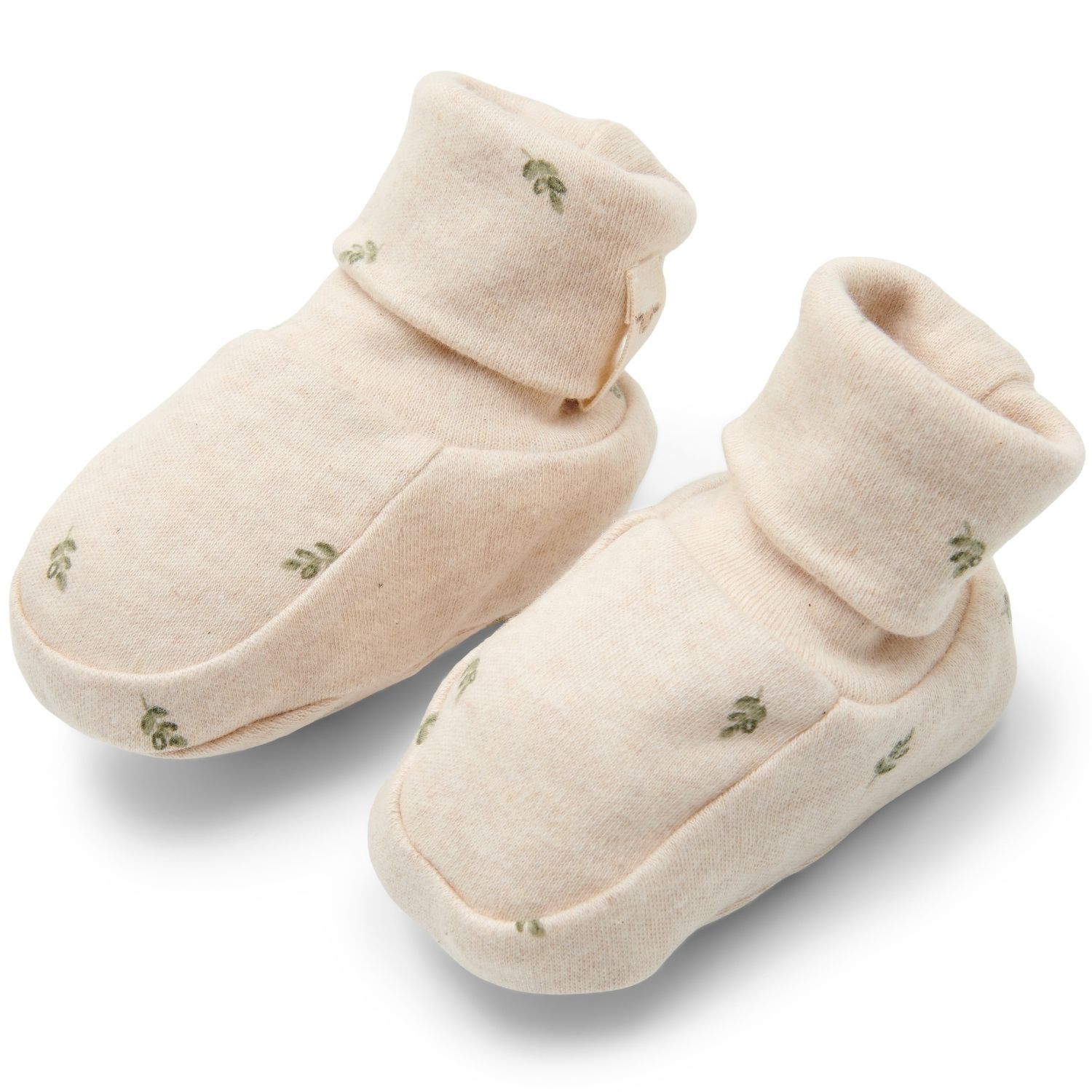 Little Dutch - Chaussons Green Leaves (0-3 mois)