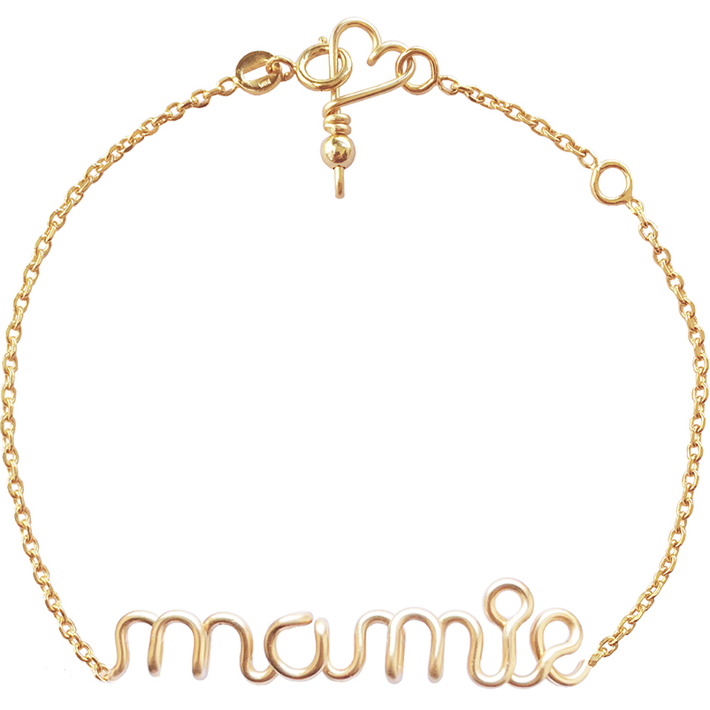 Padam Padam - Bracelet chaîne Mamie S (goldfilled jaune 14 carats)