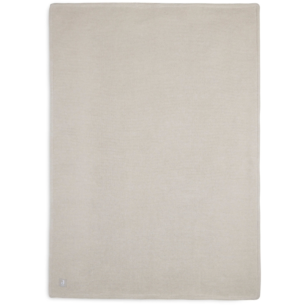 Couverture polaire Basic Knit Nougat (75 x 100 cm) (Jollein) - Image 3
