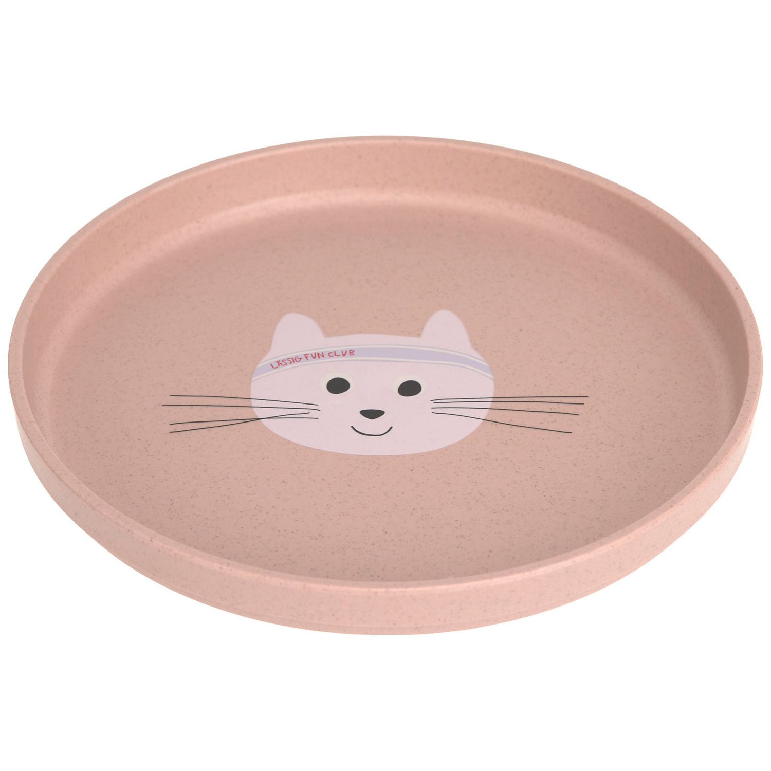 Assiette en polypropylène et cellulose Tiny Team Chat