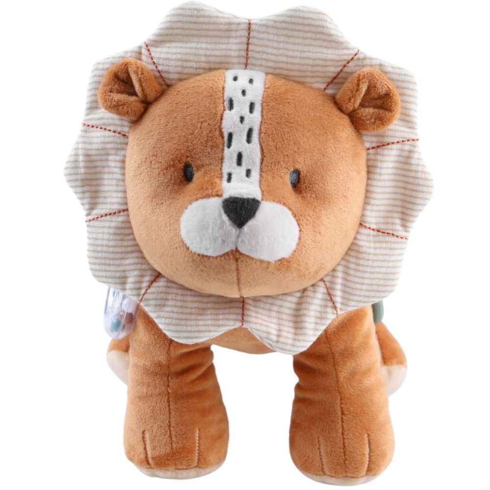 Peluche d'activités Babou en veloudoux caramel (26 cm) (Noukie's) - Image 2