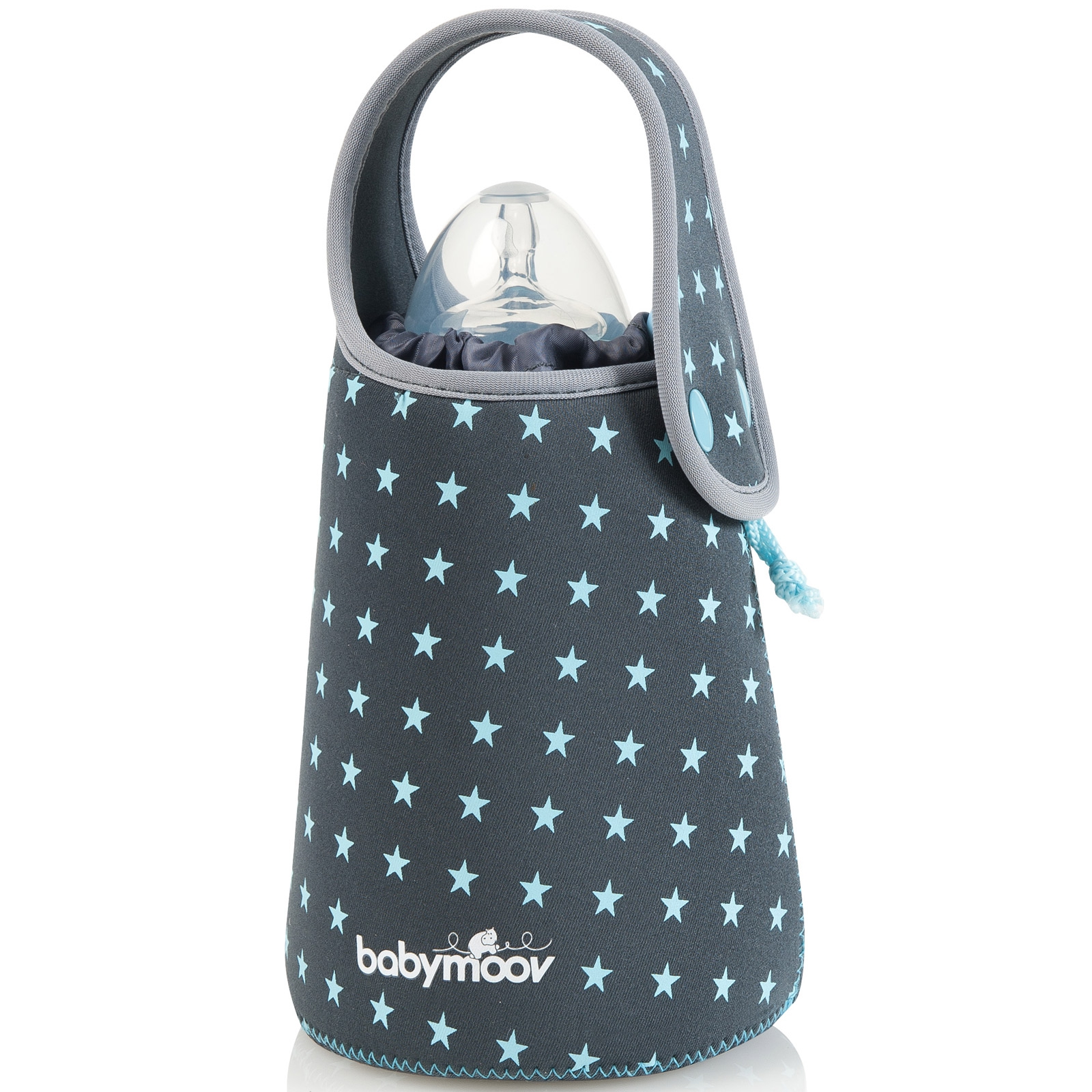 Chauffe biberon nomade étoiles gris (Babymoov) - Image 1