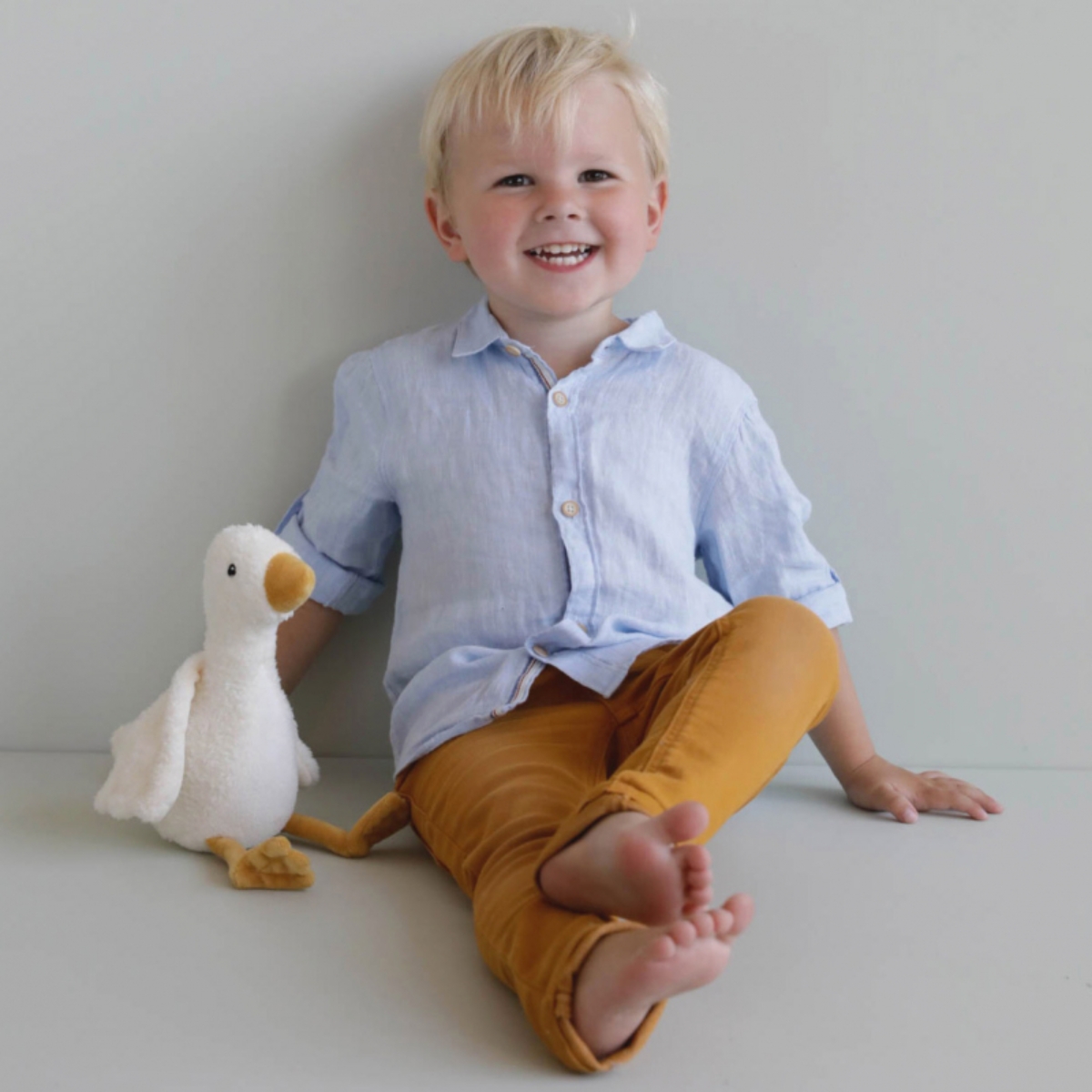Peluche oie Little Goose (20 cm) (Little Dutch) - Image 3