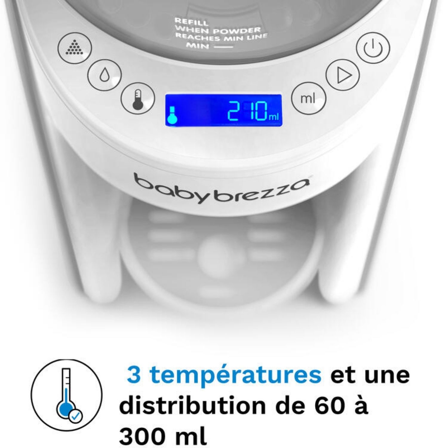 Préparateur de biberons Formula Pro Advanced blanc (babybrezza) - Image 3
