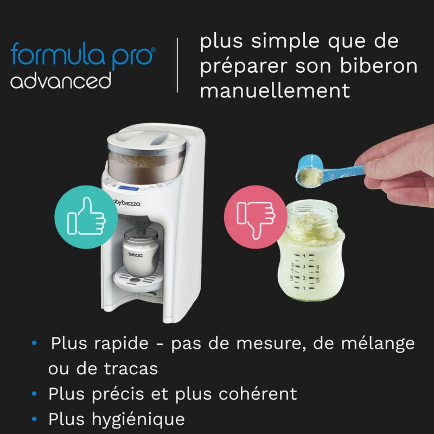 Préparateur de biberons Formula Pro Advanced blanc (babybrezza) - Image 6