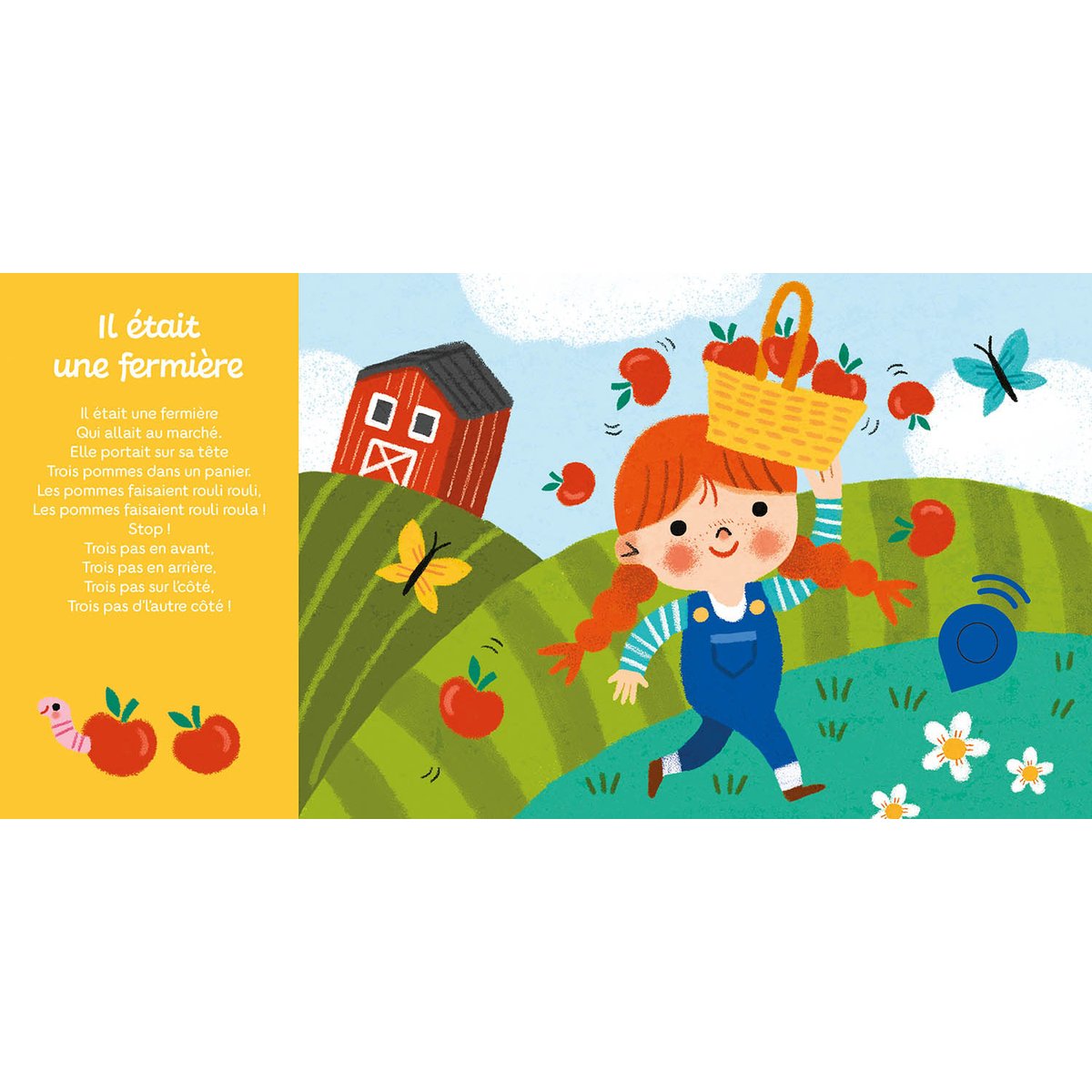 Livre Mes comptines de la ferme Mes premiers sonores (Auzou Editions) - Image 2