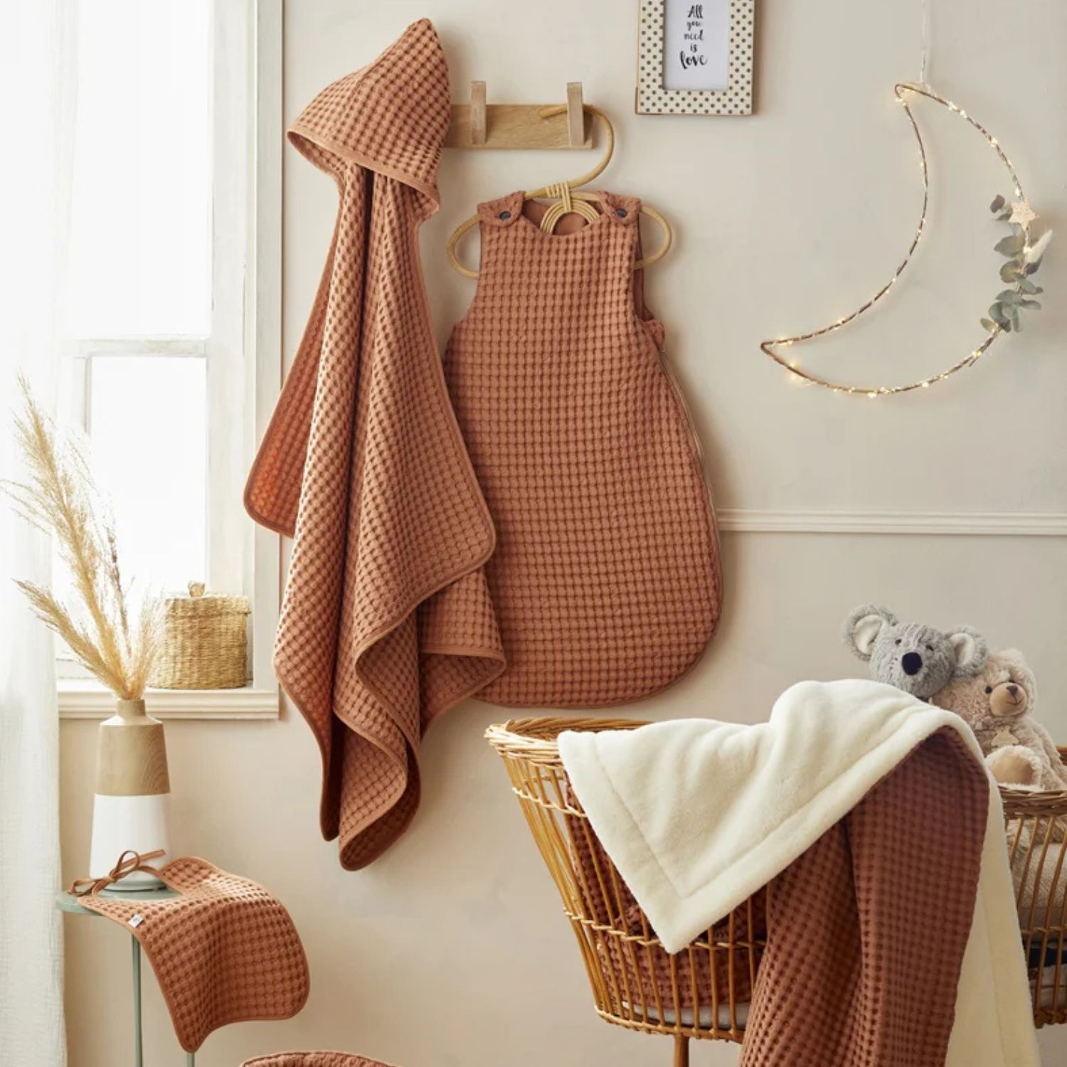 Bb&Co - Gigoteuse chaude TOG 3 en coton gaufré Cassonade (0-6 mois)