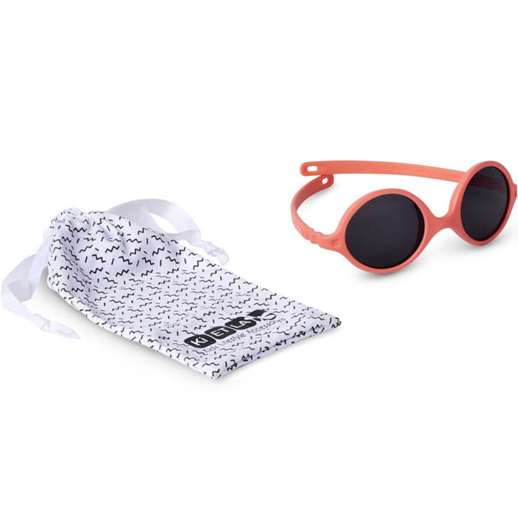 Lunettes de soleil Diabola Pamplemousse (0-12 mois) (KI et LA) - Image 4