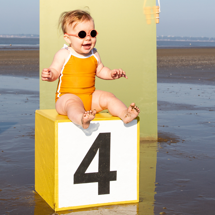 Lunettes de soleil Diabola Pamplemousse (0-12 mois) (KI et LA) - Image 2