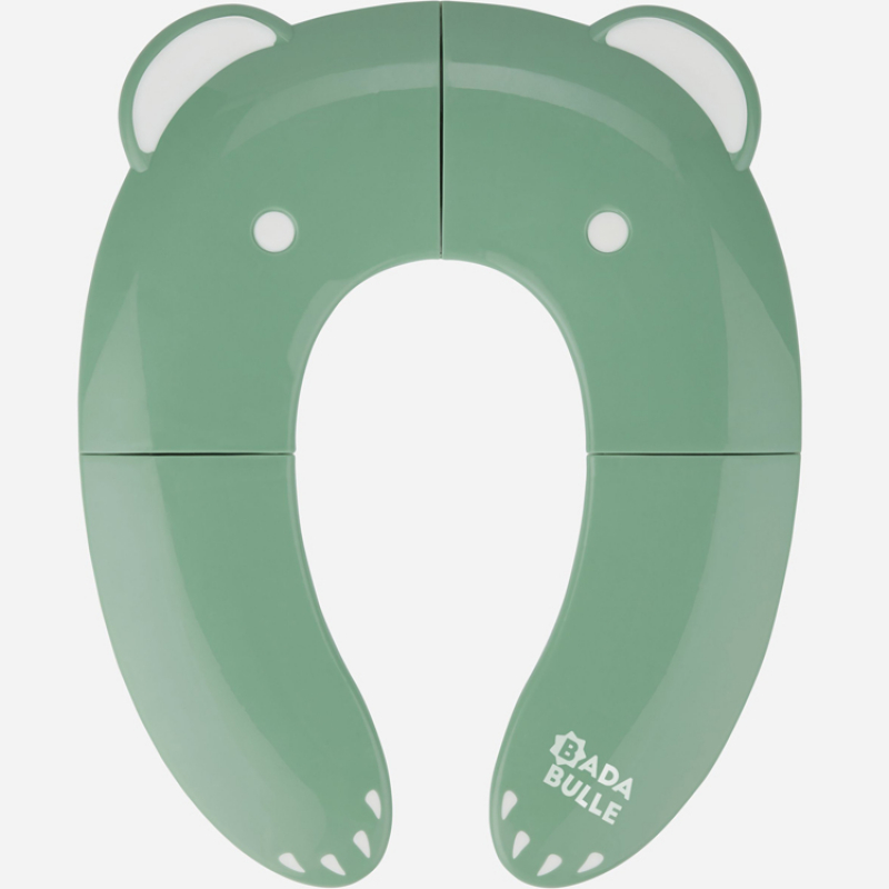 Réducteur de toilette pliable crocodile