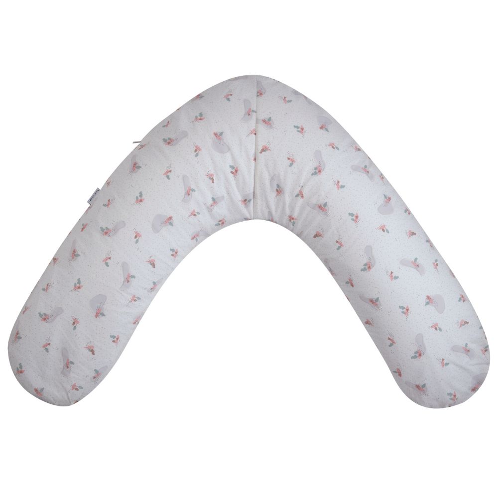 Coussin de grossesse éponge microfibre noisette (Tinéo) - Image 9