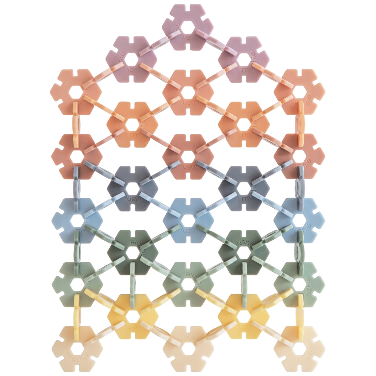 Jouet de construction Connect Hex (Mushie) - Image 1