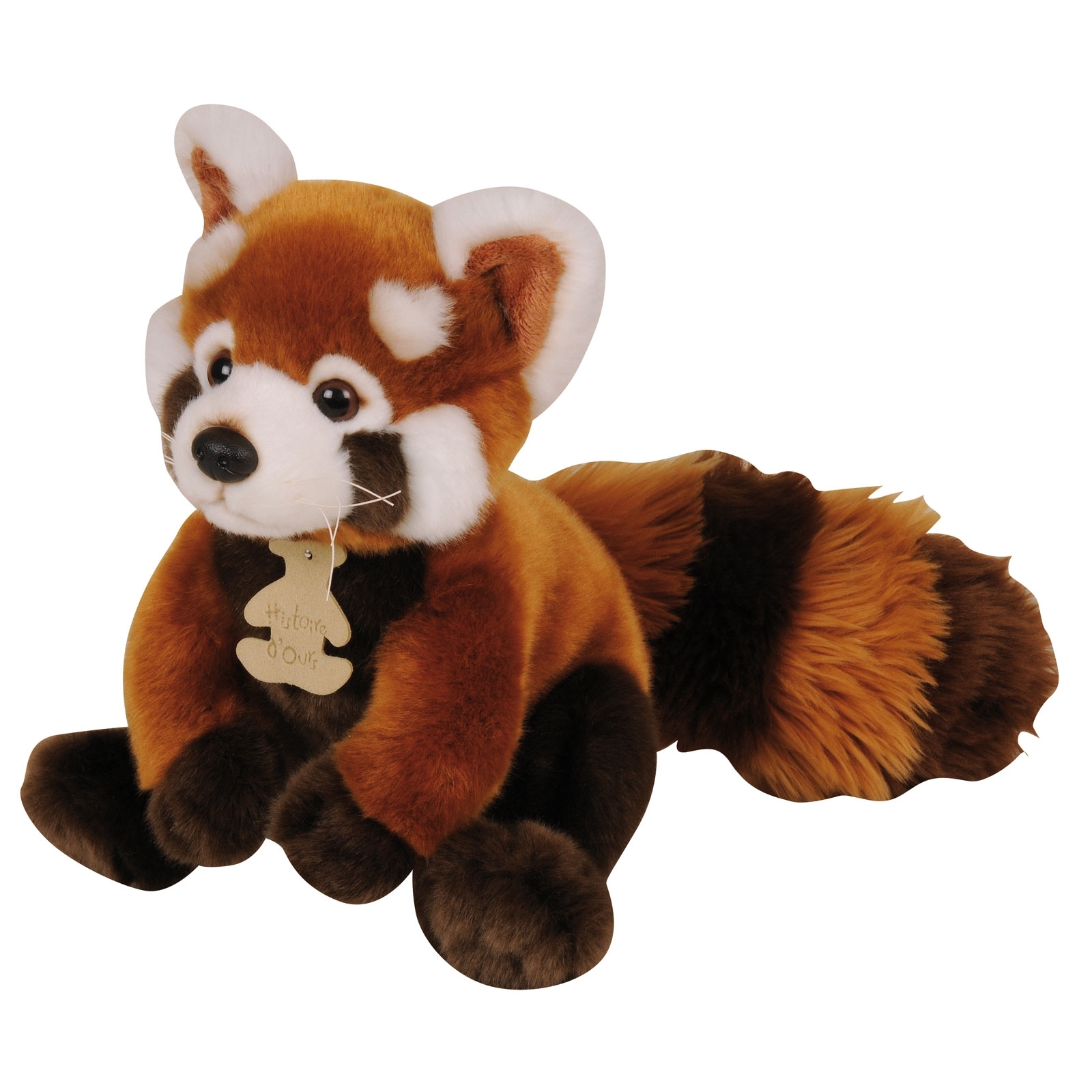 Coffret peluche panda roux Prestige (20 cm) (Histoire d'Ours) - Image 1