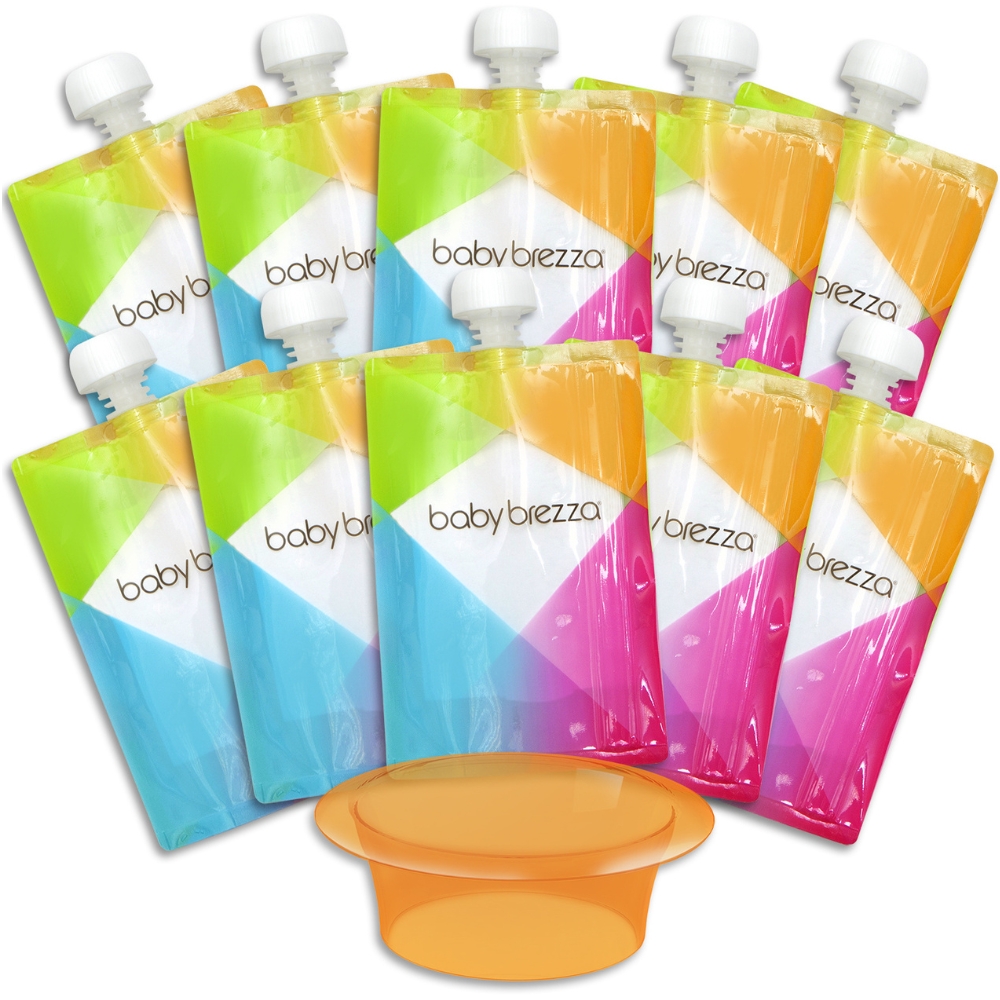 Lot de 10 Gourdes réutilisables (200 ml) (babybrezza) - Image 5