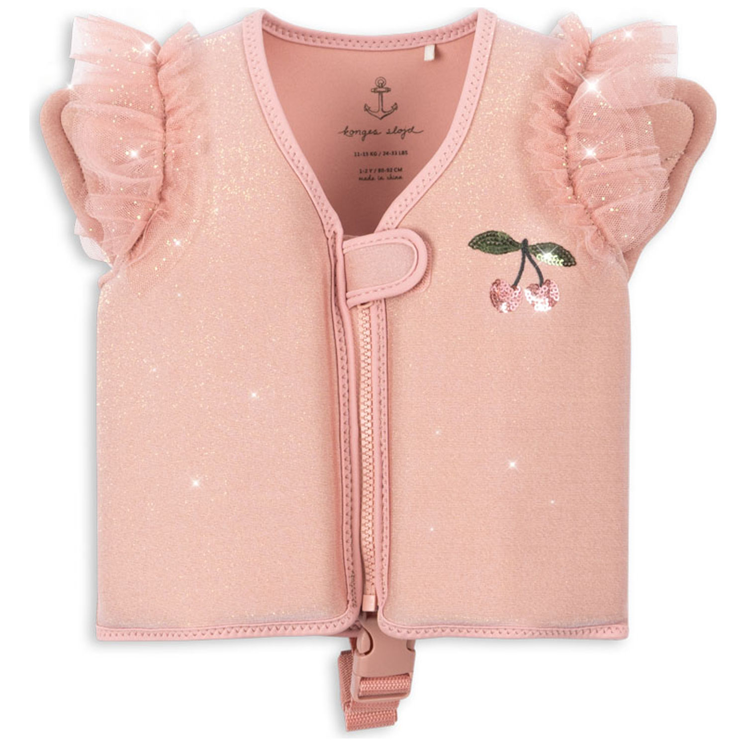 Gilet de natation Piper Powder pink (2-3 ans)